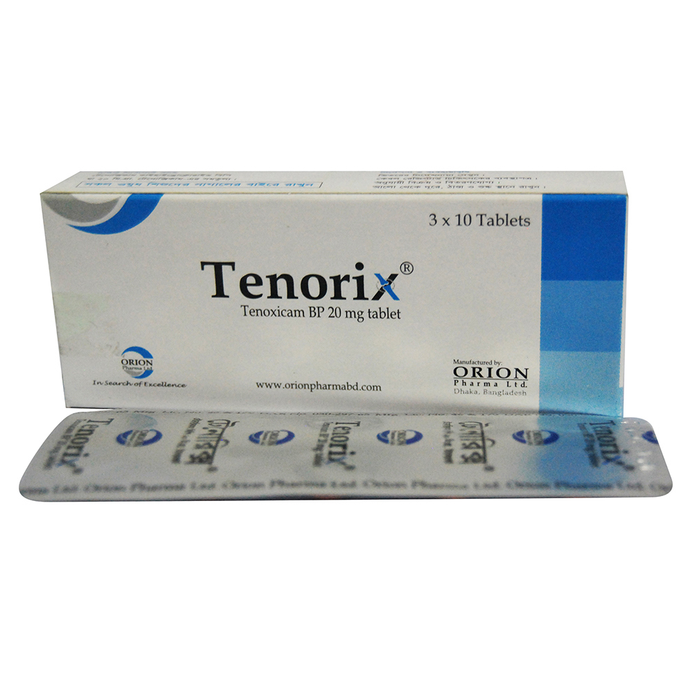 Pack Image: Tenorix 20 mg Tablet (3 x 10)
