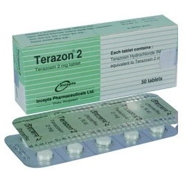 Pack Image: Terazon 2 mg Tablet (5 x 10)