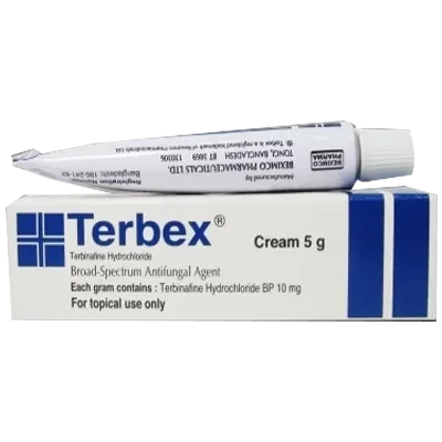 Pack Image: Terbex 1% Cream (10 gm tube)
