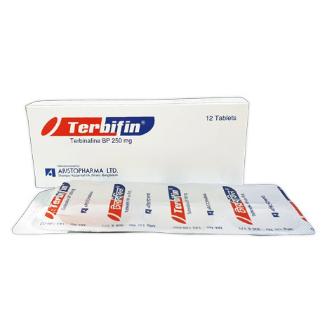 Pack Image: Terbifin 250 mg Tablet (2 x 6)