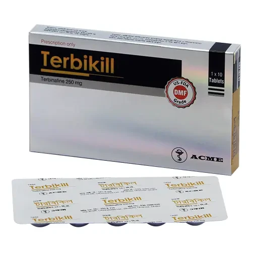 Pack Image: Terbikill 250 mg Tablet (1 x 10)