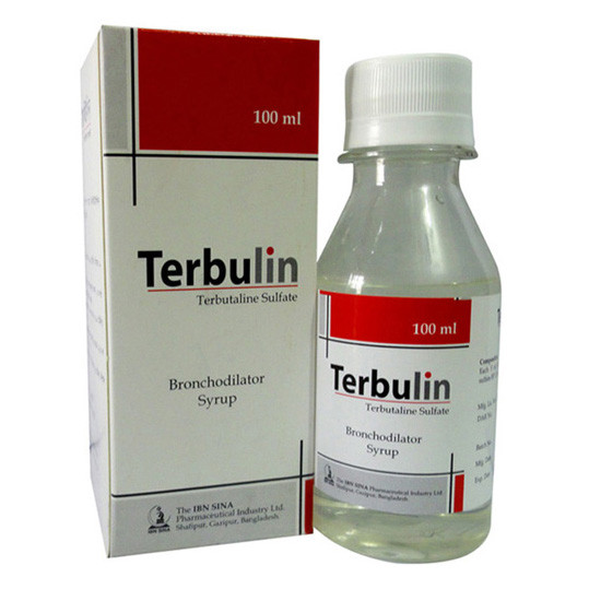 Pack Image: Terbulin 1.5 mg Syrup (100 ml bottle)