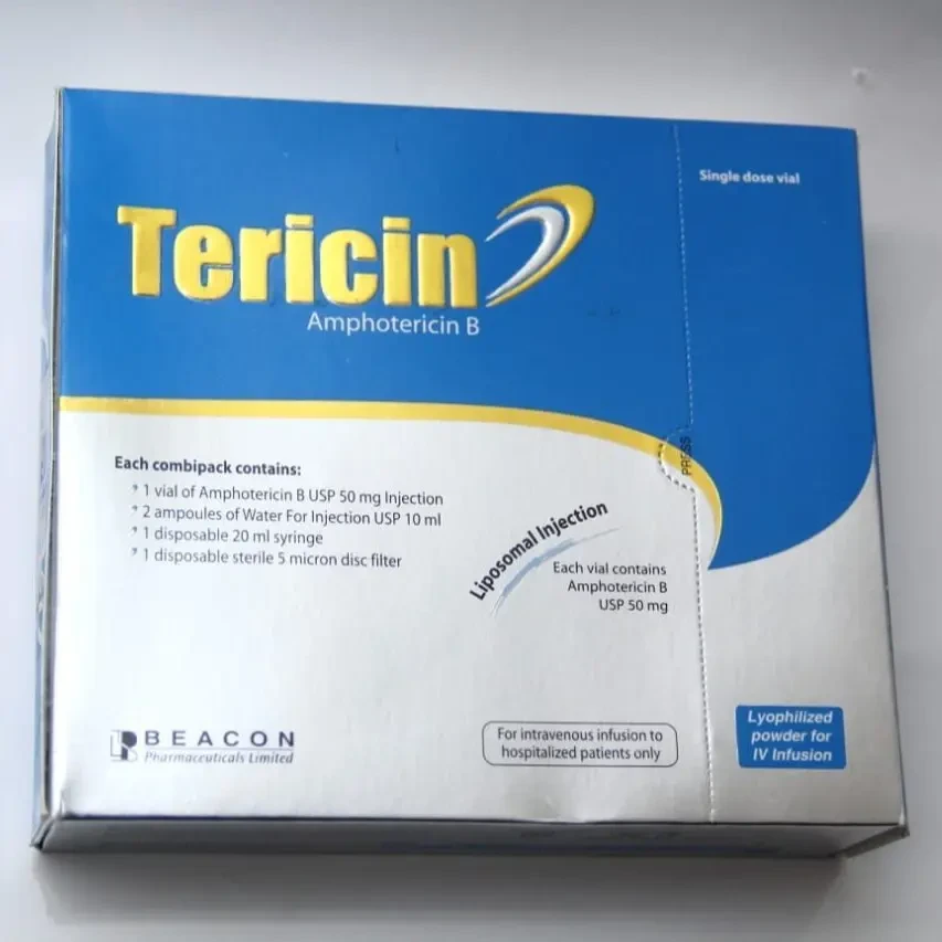 Pack Image: Tericin 50 mg Injection (50 mg vial)