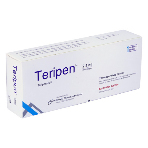 Pack Image: Teripen 20 mcg Injection (2.24 ml pre-filled pen)