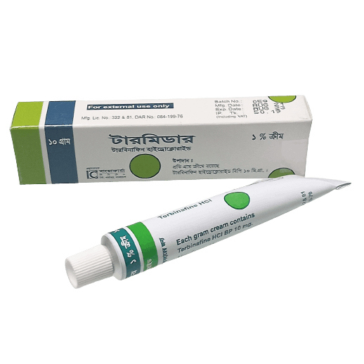Pack Image: Termider 1% Cream (10 gm tube)