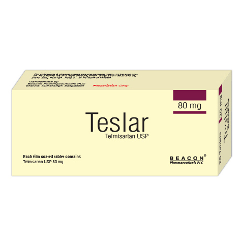 Pack Image: Teslar 80 mg Tablet (4 x 7)