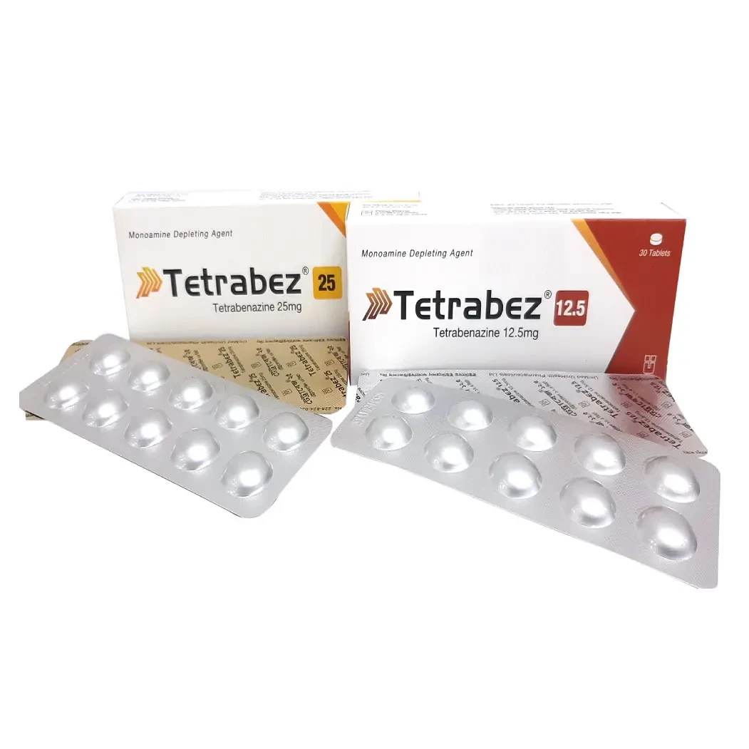 Pack Image: Tetrabez 25 mg Tablet (2 x 10)