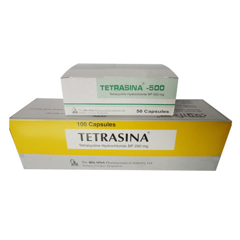 Pack Image: Tetrasina 500 mg Capsule (5 x 10)