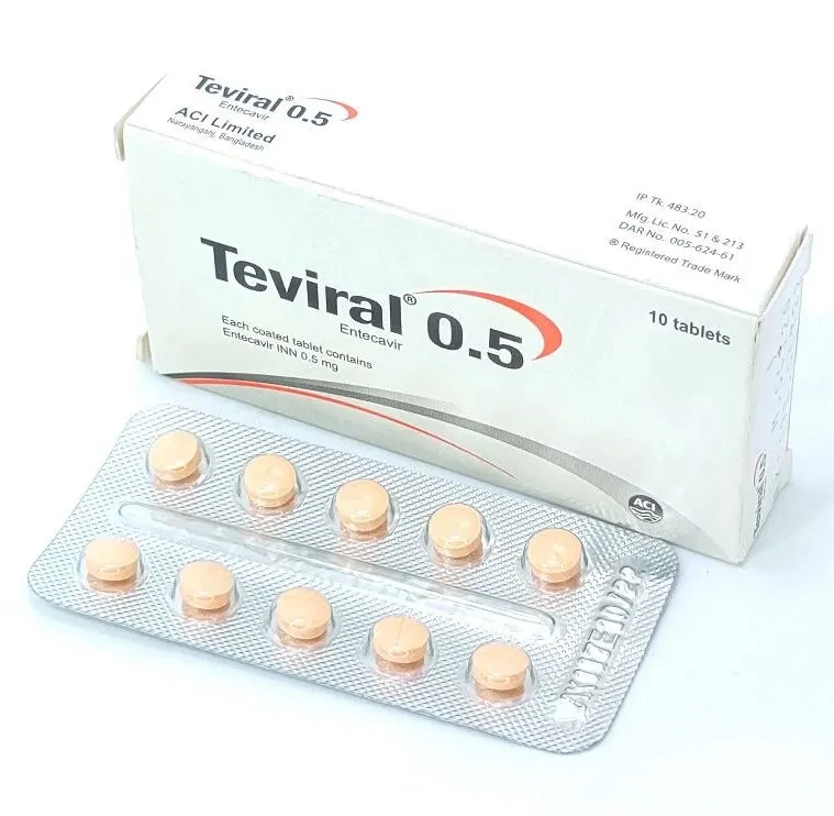Pack Image: Teviral 0.5 mg Tablet (1 x 10)