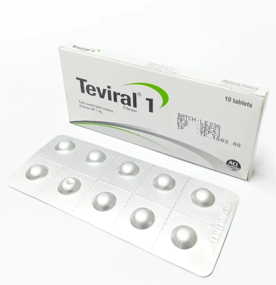 Pack Image: Teviral 1 mg Tablet (1 x 10)