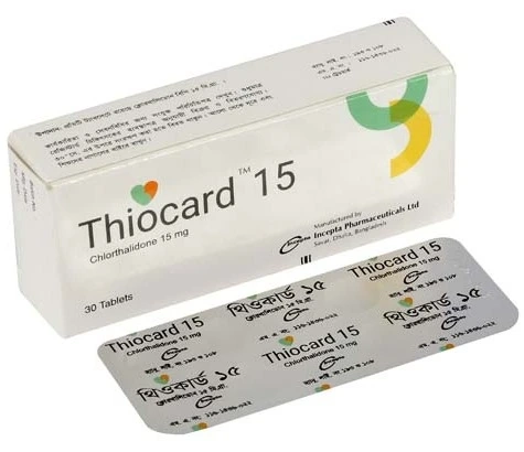 Pack Image: Thiocard 15 mg Tablet (3 x 10)