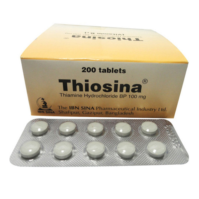Pack Image: Thiosina 100 mg Tablet (20 x 10)