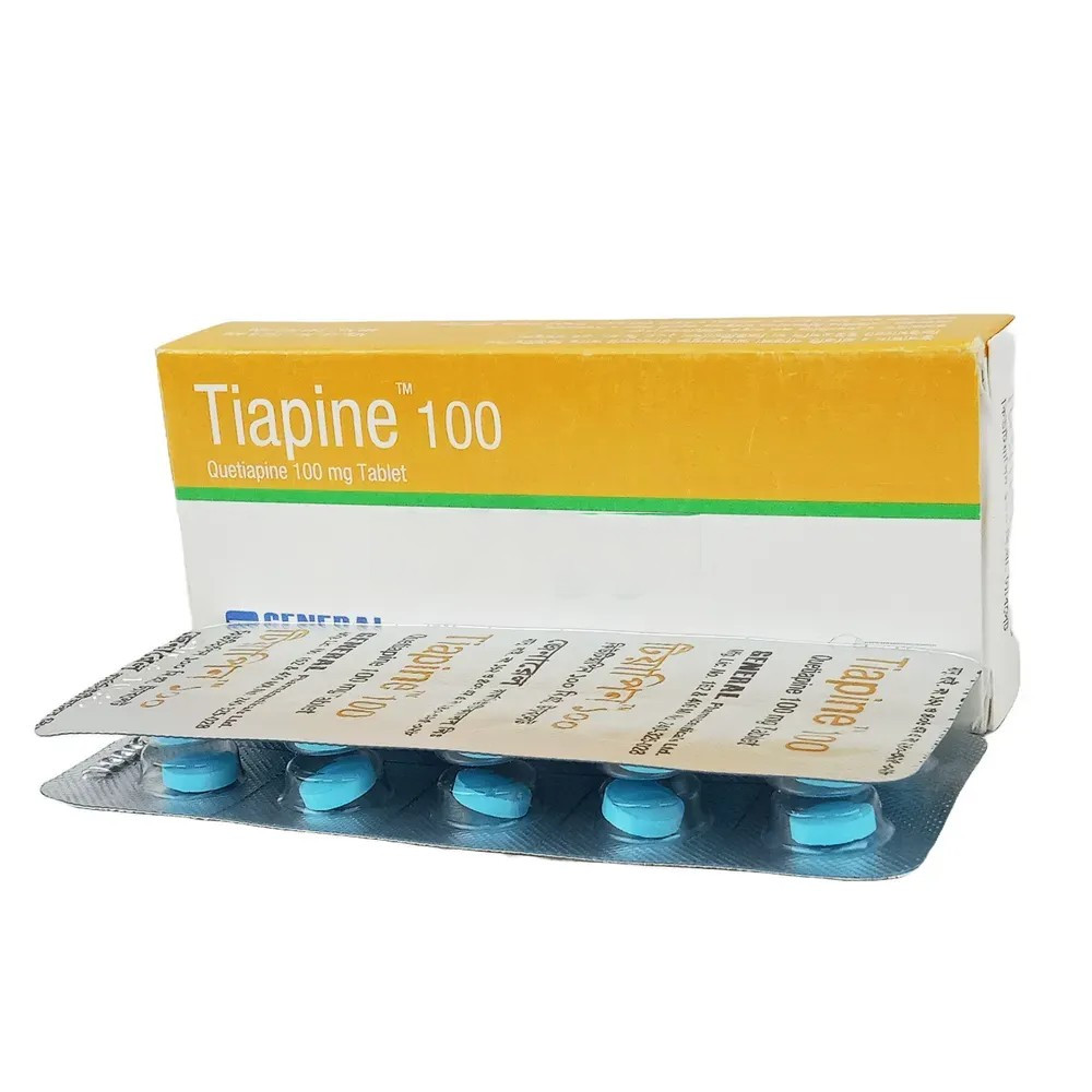Pack Image: Tiapine 100 mg Tablet (3 x 10)