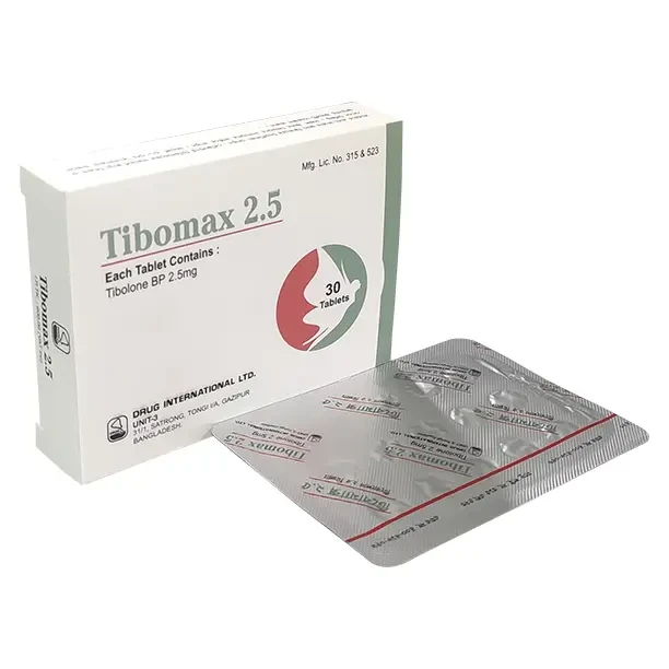 Pack Image: Tibomax 2.5 mg Tablet (3 x 10)