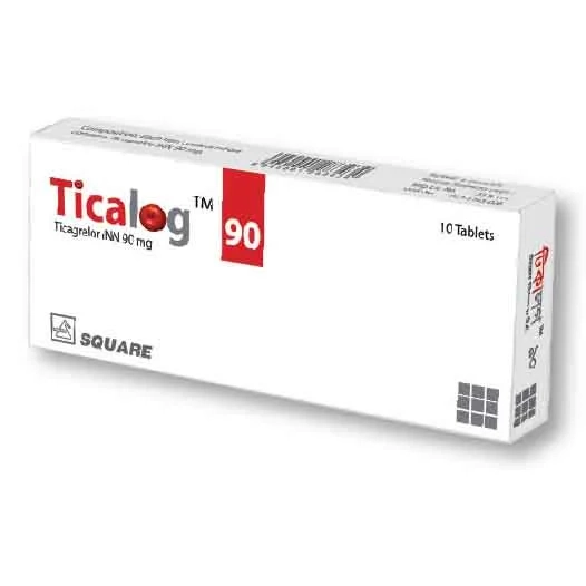 Pack Image: Ticalog 90 mg Tablet (1 x 10)