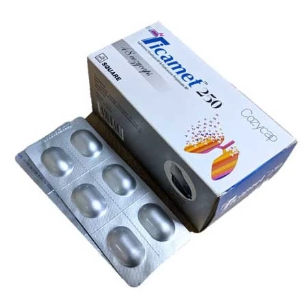 Pack Image: Ticamet 50 mcg Inhalation Capsule (8 x 6)