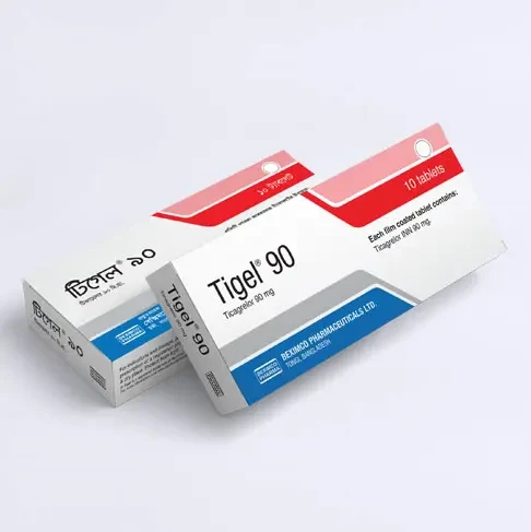 Pack Image: Tigel 90 mg Tablet (1 x 10)
