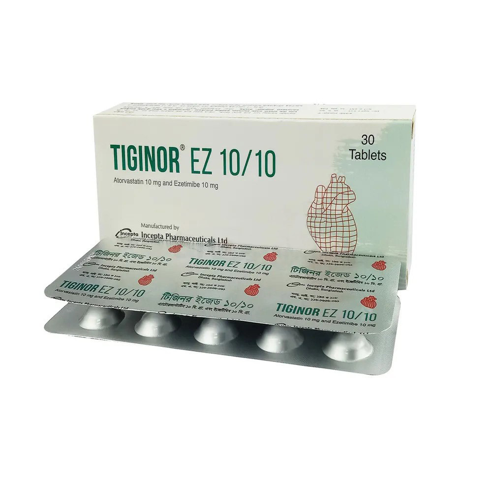 Pack Image: Tiginor EZ 10 mg Tablet (3 x 10)