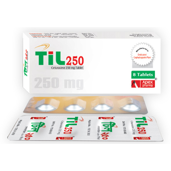 Pack Image: Til 250 mg Tablet (2 x 7)