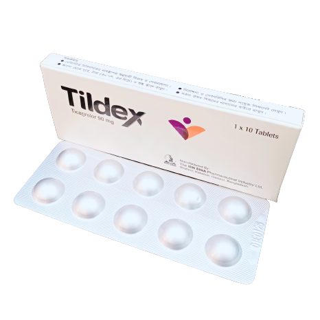 Pack Image: Tildex 90 mg Tablet (1 x 10)