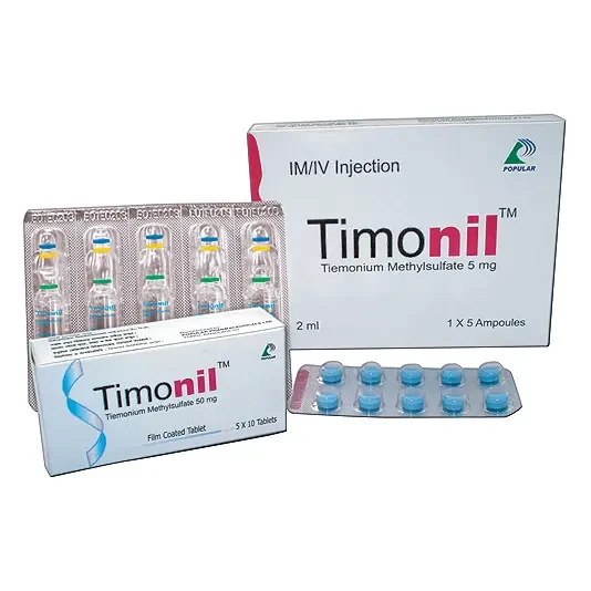 Pack Image: Timonil 50 mg Tablet (5 x 10)
