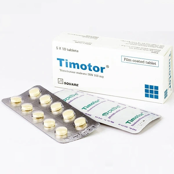 Pack Image: Timotor 100 mg Tablet (5 x 10)