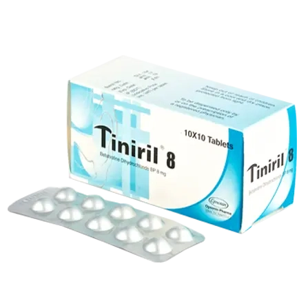 Pack Image: Tiniril 8 mg Tablet (8 x 14)