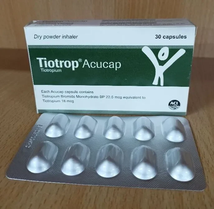 Pack Image: Tiotrop 18 mcg Inhalation Capsule (3 x 10)