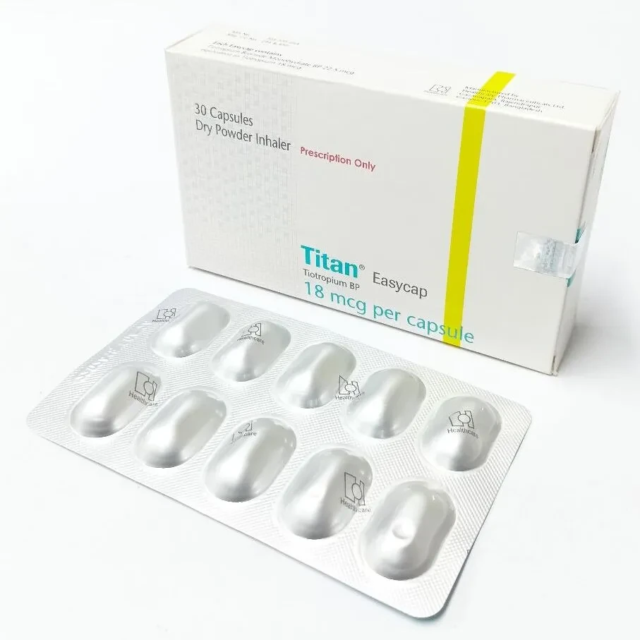 Pack Image: Titan 18 mcg Inhalation Capsule (3 x 10)