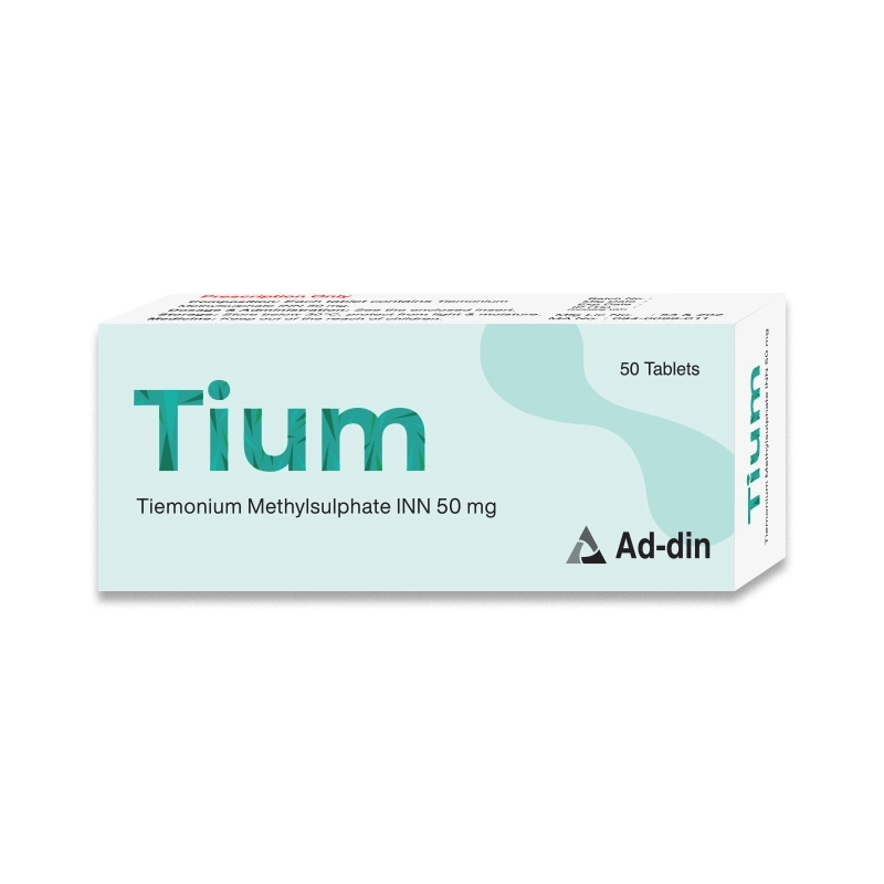Pack Image: Tium 50 mg Tablet (3 x 10)