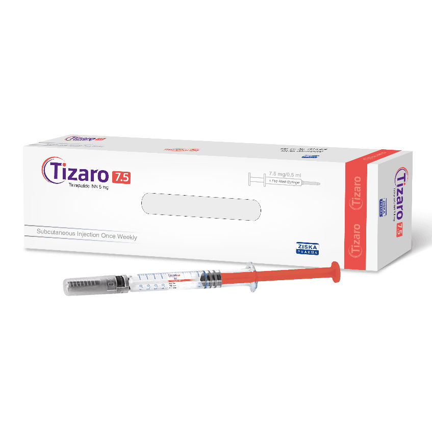 Pack Image: Tizaro 7.5 mg Injection (7.5 mg pre-filled syringe)