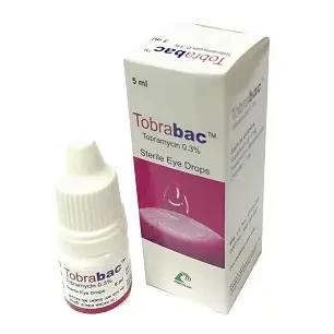 Pack Image: Tobrabac 0.3% Eye Drop (5 ml drop)