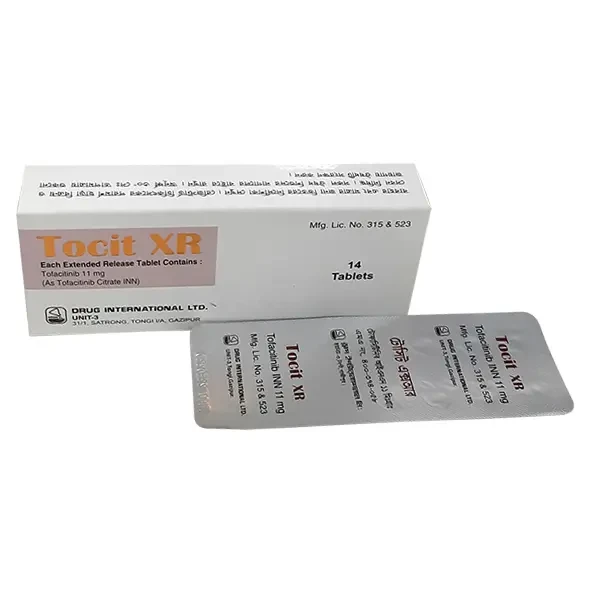 Pack Image: Tocit XR 11 mg Tablet (1 x 14)