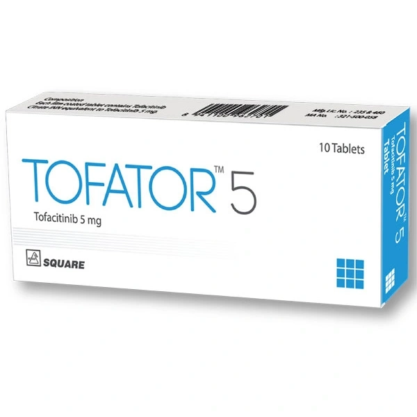 Pack Image: Tofator 5 mg Tablet (1 x 10)