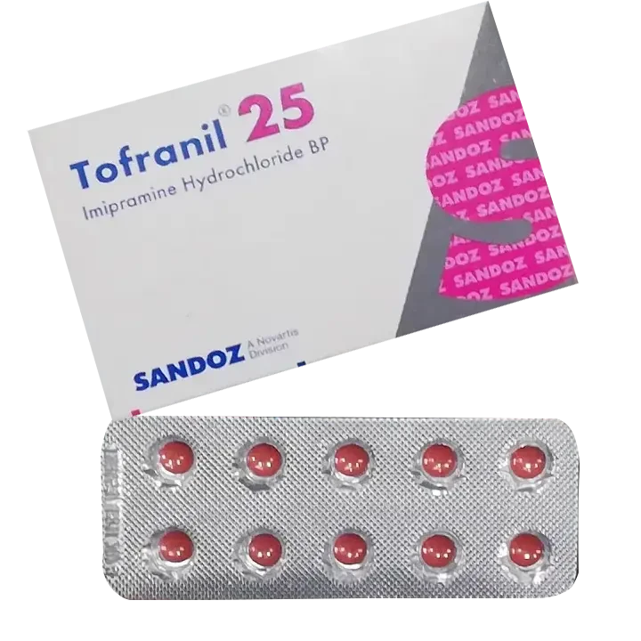 Pack Image: Tofranil 25 mg Tablet (10 x 10)