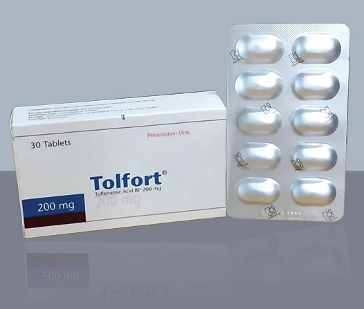 Pack Image: Tolfort 200 mg Tablet (3 x 10)