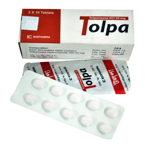 Pack Image: Tolpa 50 mg Tablet (5 x 10)