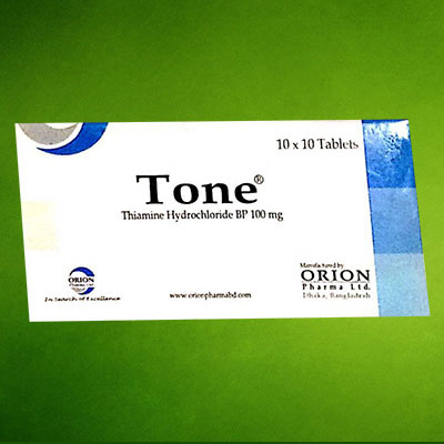 Pack Image: Tone 100 mg Tablet (10 x 10)