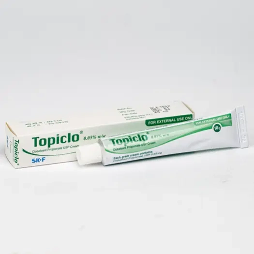 Pack Image: Topiclo 0.05% Cream (10 gm tube)