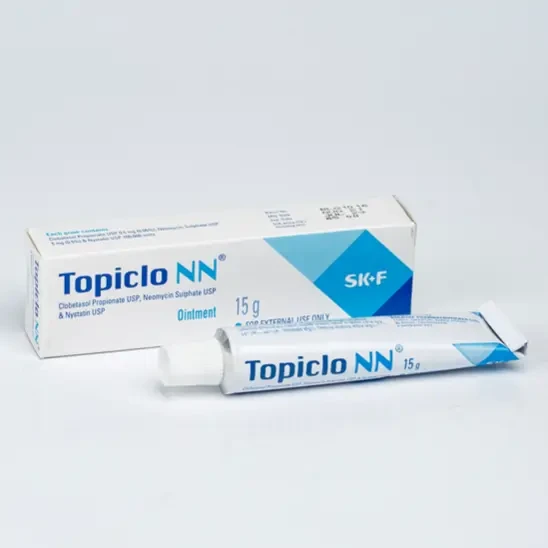 Pack Image: Topiclo NN (0.5 mg Ointment (15 gm tube)