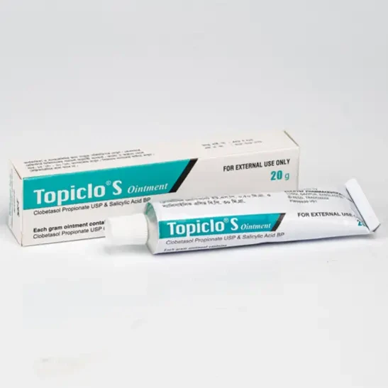 Pack Image: Topiclo S 0.05% 3% Ointment (20 gm tube)