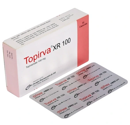 Pack Image: Topirva XR 100 mg Capsule (3 x 10)