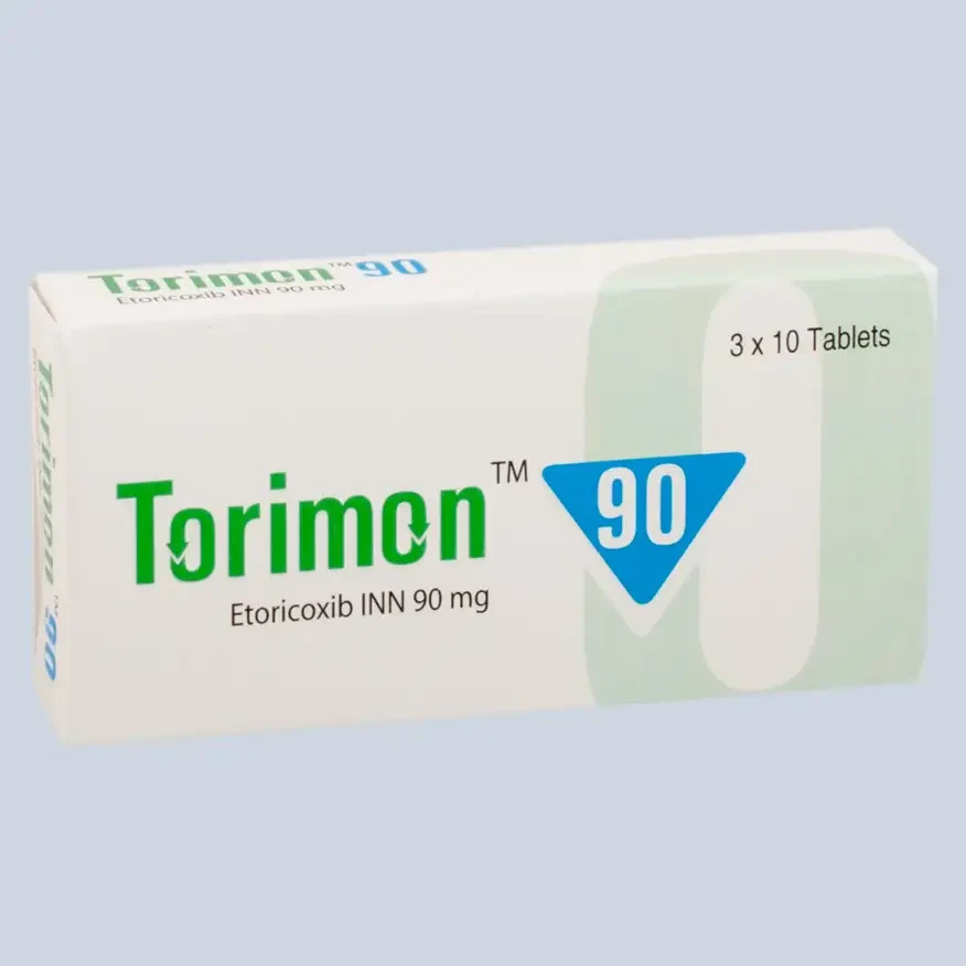 Pack Image: Torimon 90 mg Tablet (3 x 10)