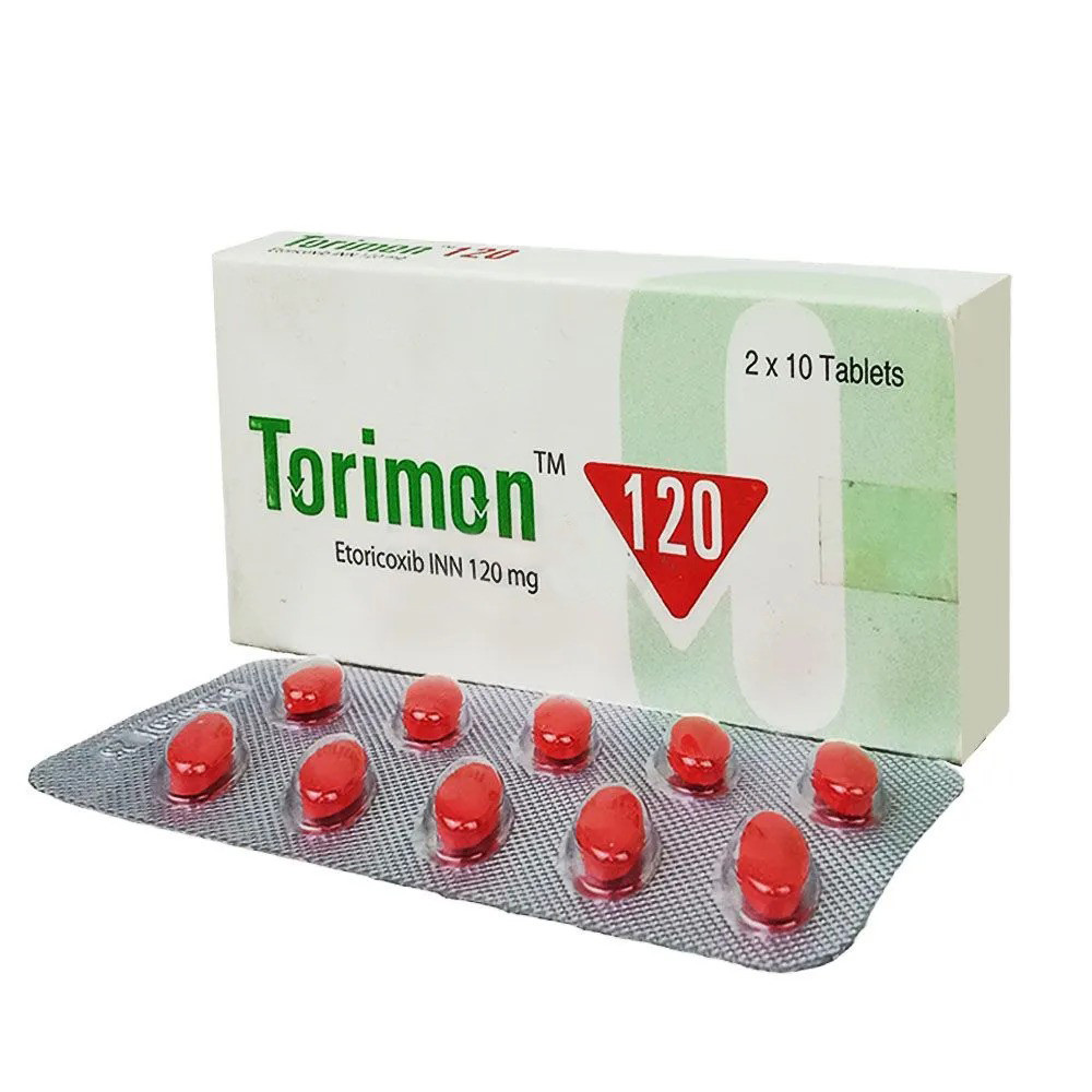 Pack Image: Torimon 120 mg Tablet (2 x 10)