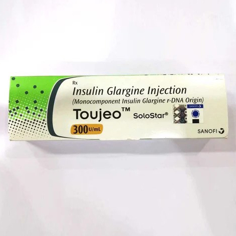 Pack Image: Toujeo SoloStar 300 IU Injection (1.5 ml cartridge)