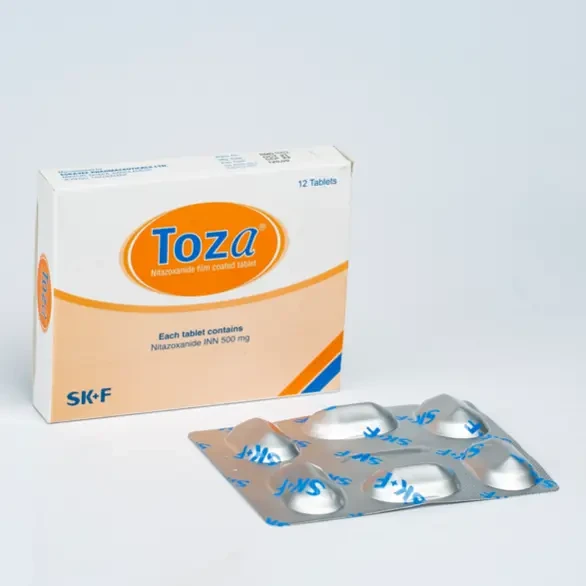 Pack Image: Toza 500 mg Tablet (2 x 6)