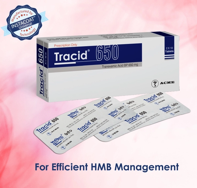 Pack Image: Tracid 650 mg Tablet (2 x 10)