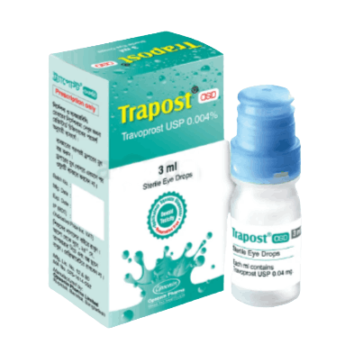 Pack Image: Trapost OSD 0.004% Eye Drop (3 ml drop)