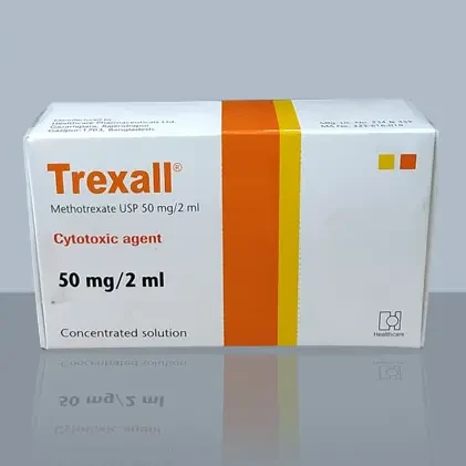 Pack Image: Trexall 50 mg Injection (50 mg vial)