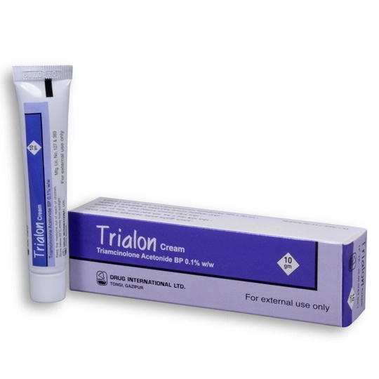 Pack Image: Trialon 0.1% Cream (10 gm tube)